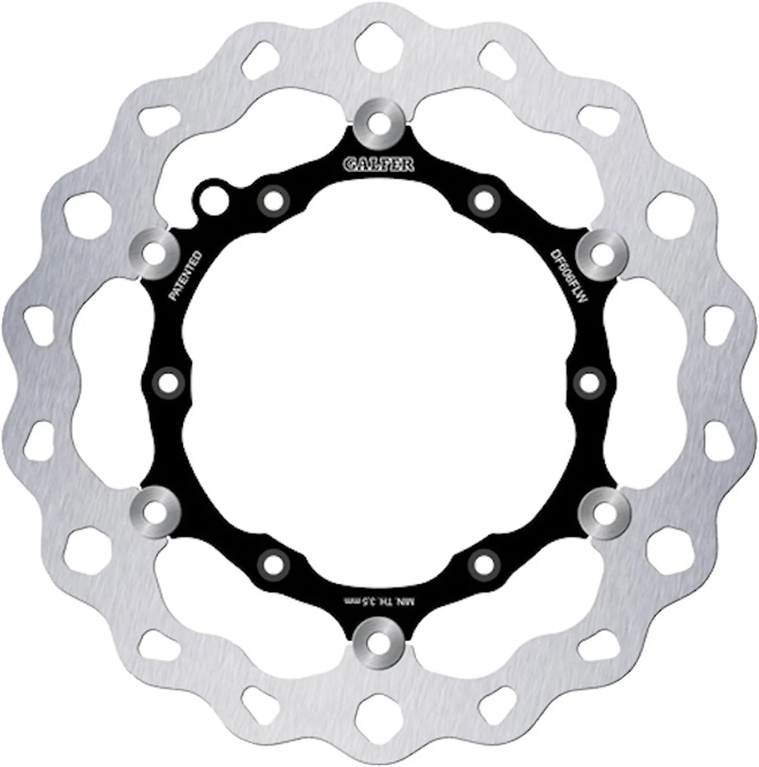 Front Floating Wave Brake Disc - Galfer Compatible With Husaberg 125 Te (2011)