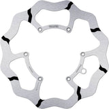 Front Fixed Oversized Grooved Wave Brake Disc - Galfer Compatible With Husqvarna 125 Tx (2018)