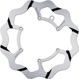Front Fixed Oversized Grooved Wave Brake Disc - Galfer Compatible With Ktm 125 Xc-W (2019)