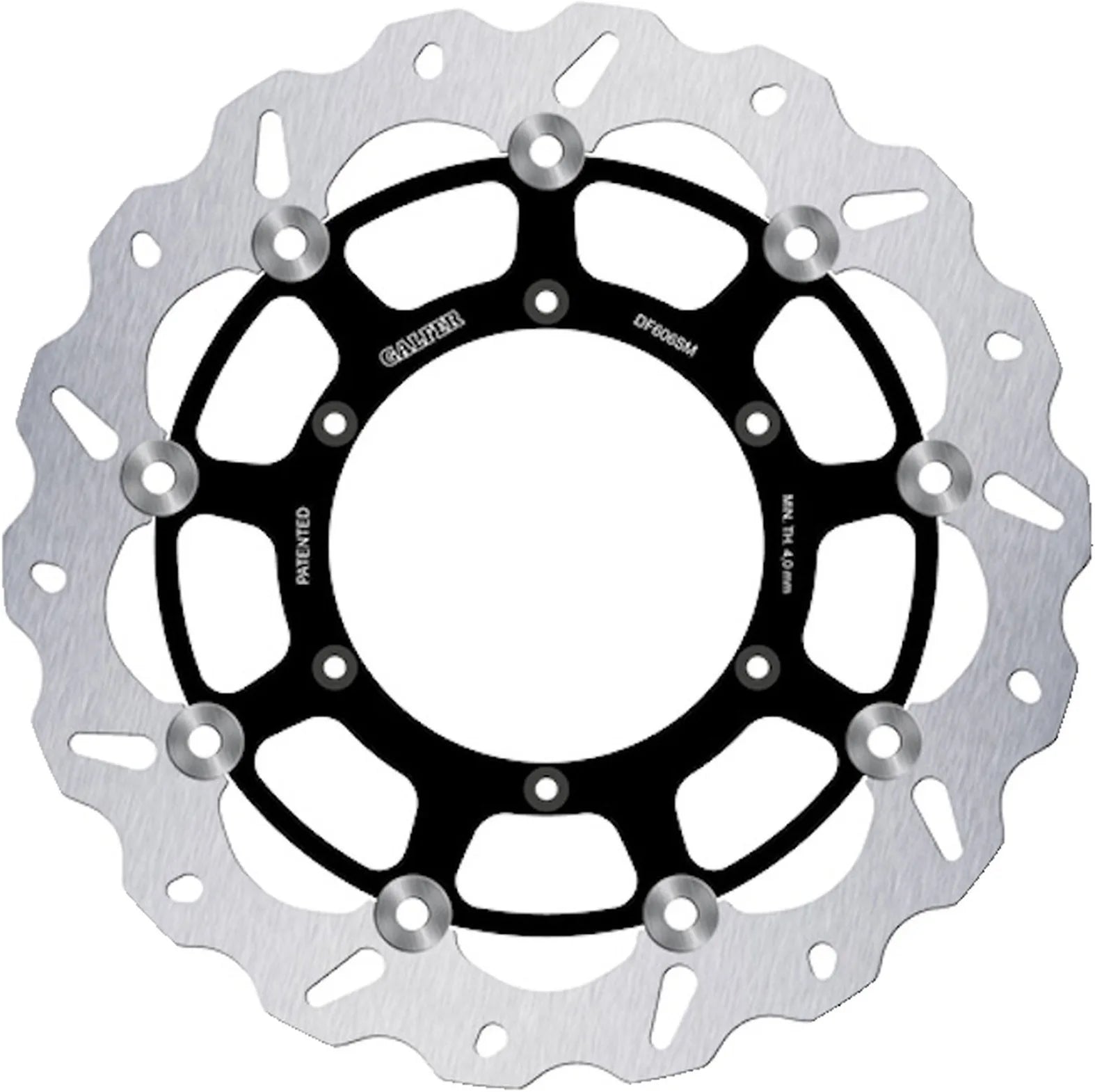 Front Floating Wave Brake Disc - Galfer Compatible With Husaberg 390 Fe (2010)