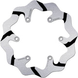 Rear Fixed Grooved Wave Brake Disc - Galfer Compatible With Husaberg 450 Fe (2012)