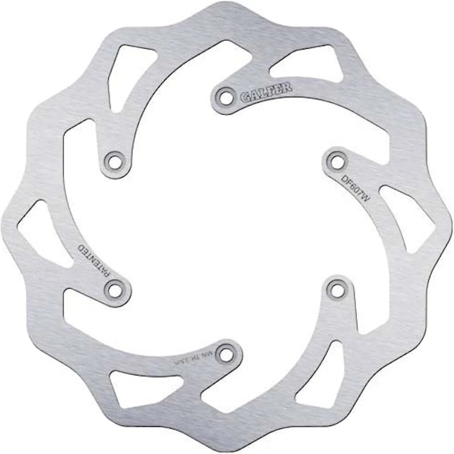 Rear Fixed Wave Brake Disc - Galfer Compatible With Gasgas Mc 250 (2021)