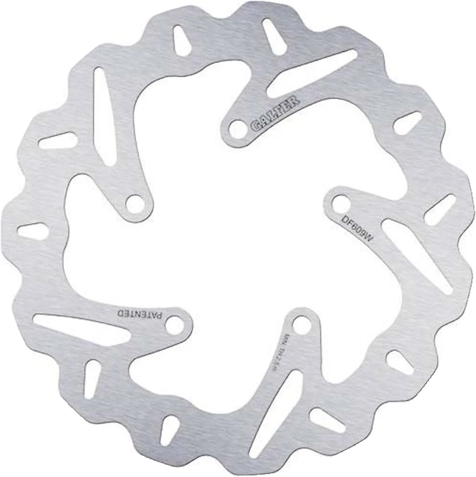 Front Fixed Wave Brake Disc - Galfer Compatible With Atala Carosello 50 (1999)