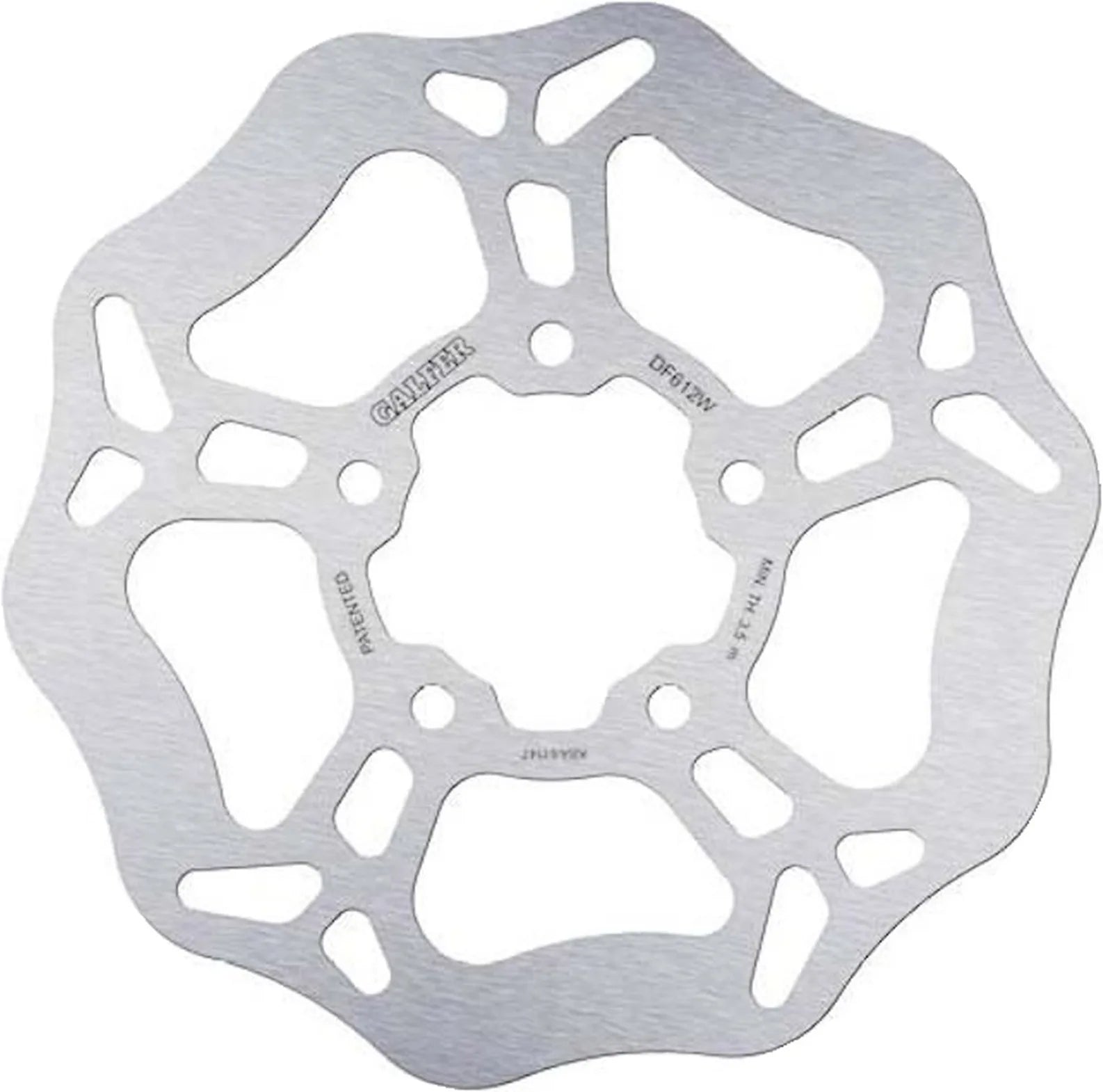 Front Fixed Wave Brake Disc - Galfer Compatible With Aprilia Leonardo 125 4T (1996-1998)