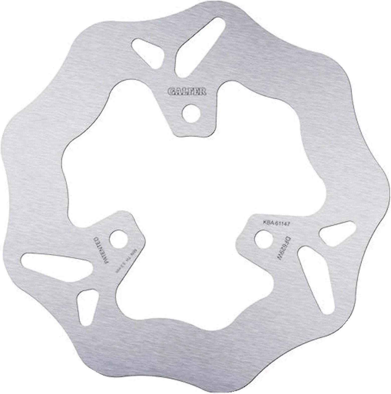 Front Fixed Wave Brake Disc - Galfer Compatible With Aprilia Compay 125 (2003)