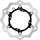 Front Floating Oversized Wave Brake Disc - Galfer Compatible With Husqvarna 250 Te R (2013)
