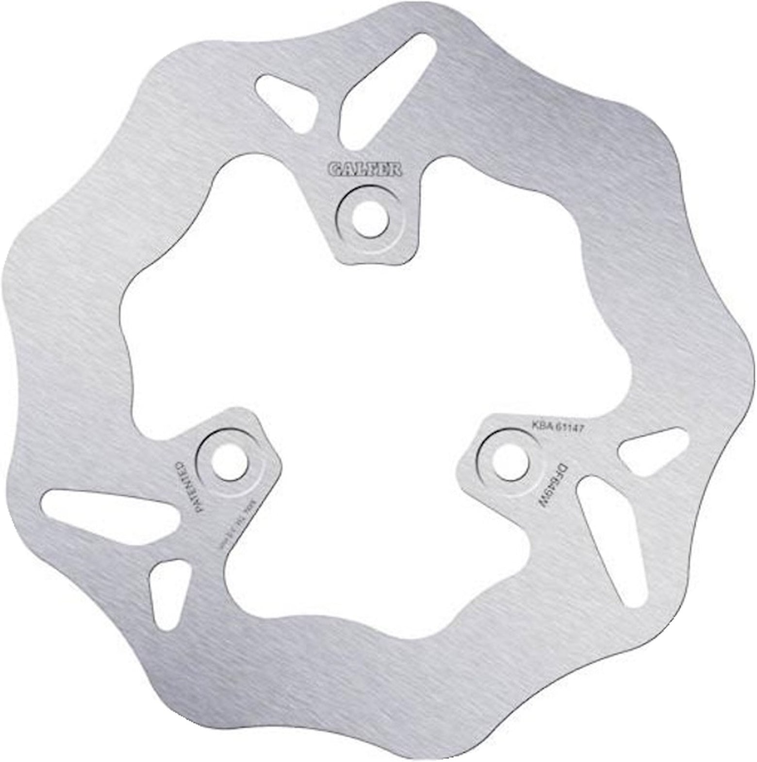 Front Fixed Wave Brake Disc - Galfer Compatible With Atala Hacker At 12 50 (1999)