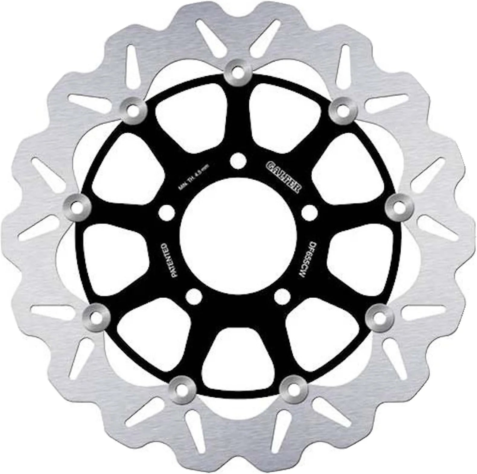 Front Floating Wave Brake Disc - Galfer Compatible With Zero Zero Sr - S (2024)