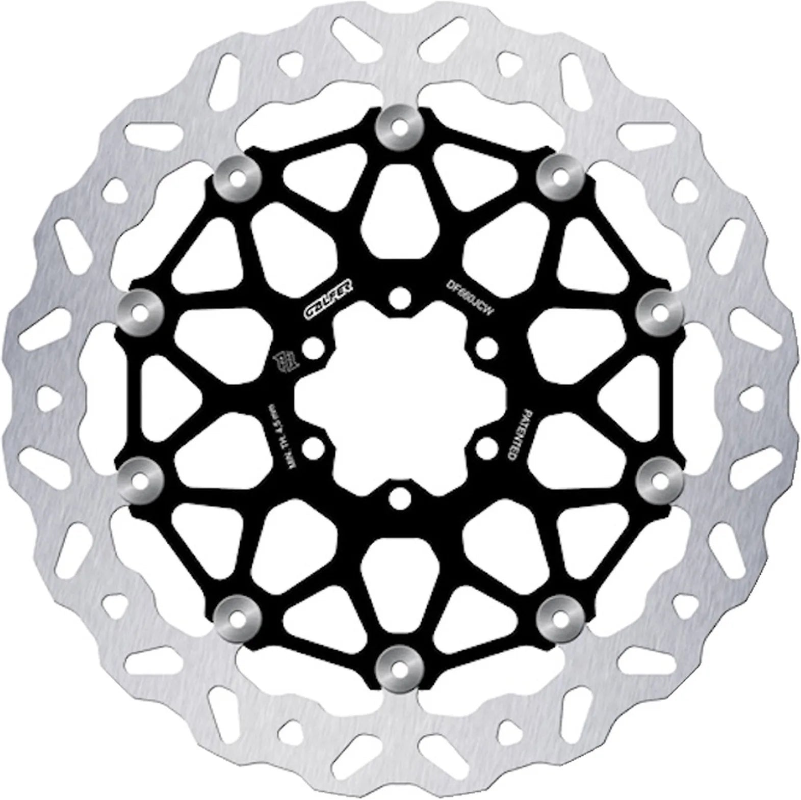 Front Floatech Wave Brake Disc - Galfer Compatible With Norton Commando 961 Cafe Racer (2010-2017)