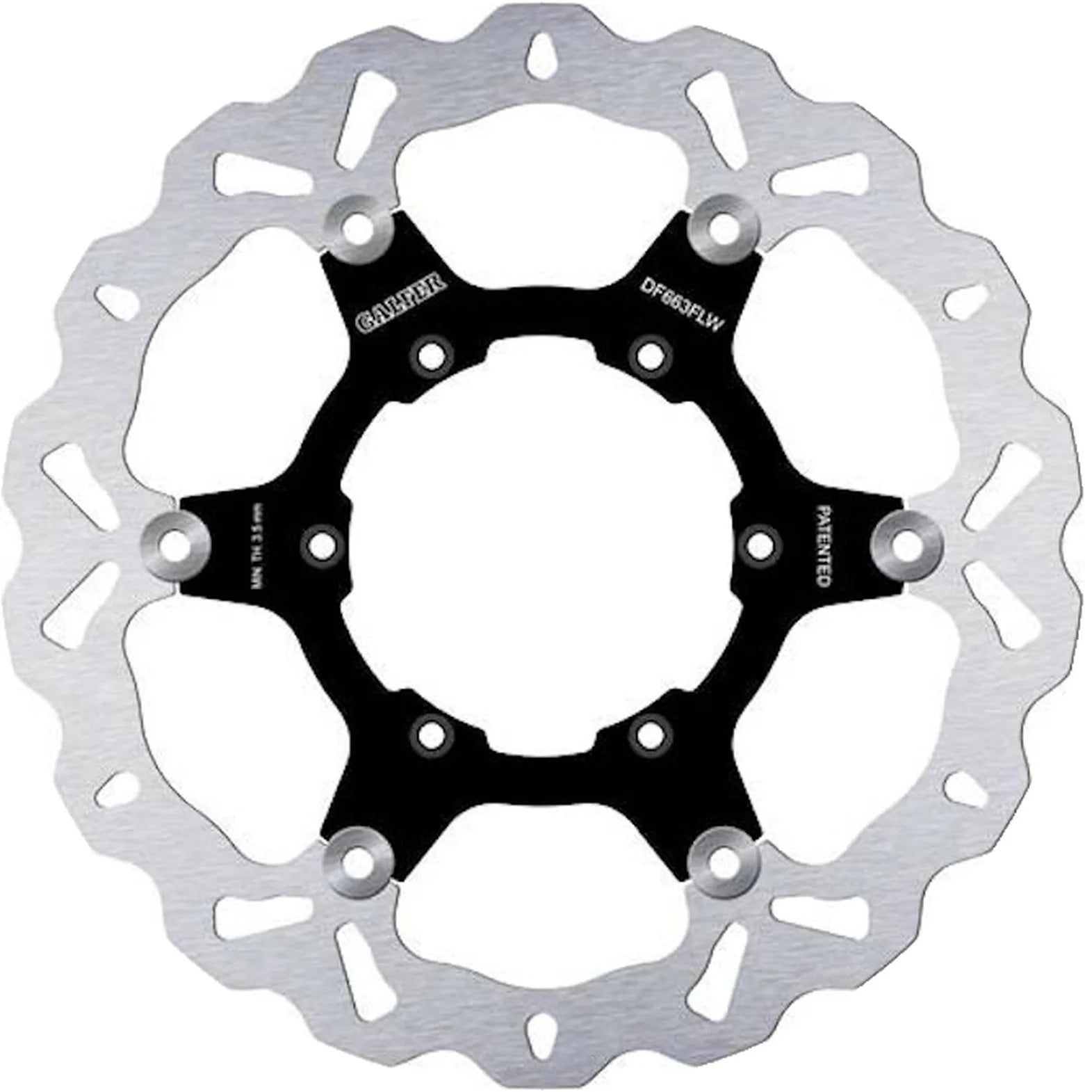Front Floating Wave Brake Disc - Galfer Compatible With Aprilia Pegaso 650 (1991-1993)