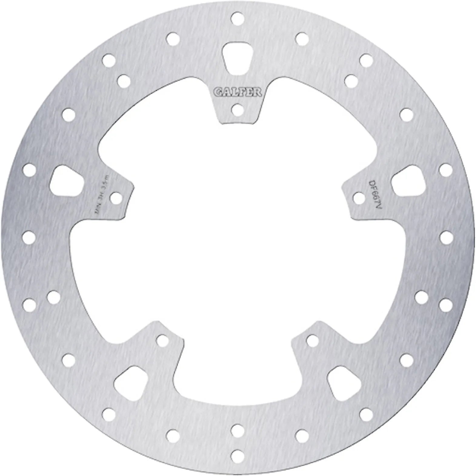 Front Fixed Round Brake Disc - Galfer Compatible With Aprilia Sr Max 300 (2012)