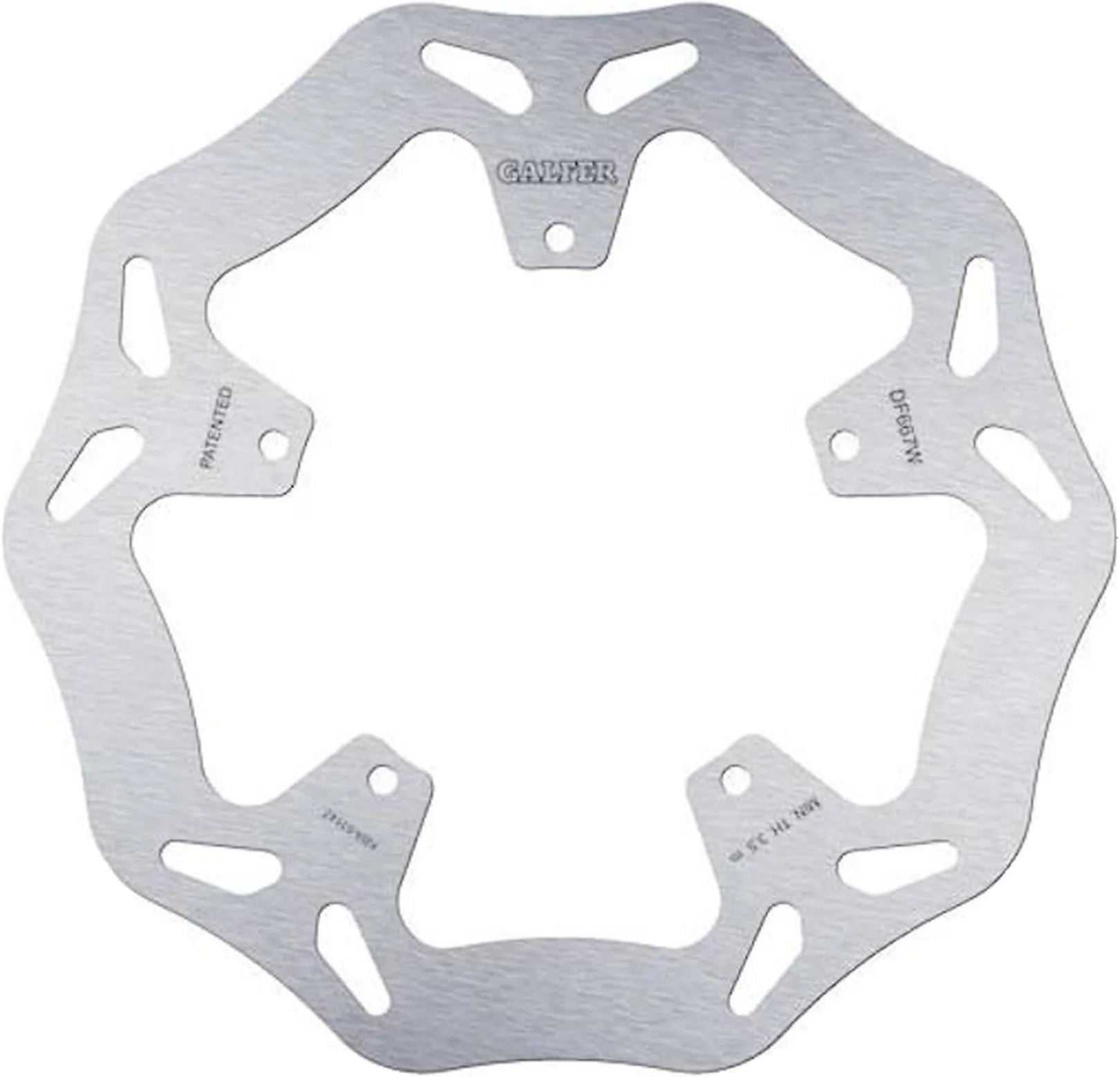 Front Fixed Wave Brake Disc - Galfer Compatible With Aprilia Sr Max 300 (2012)