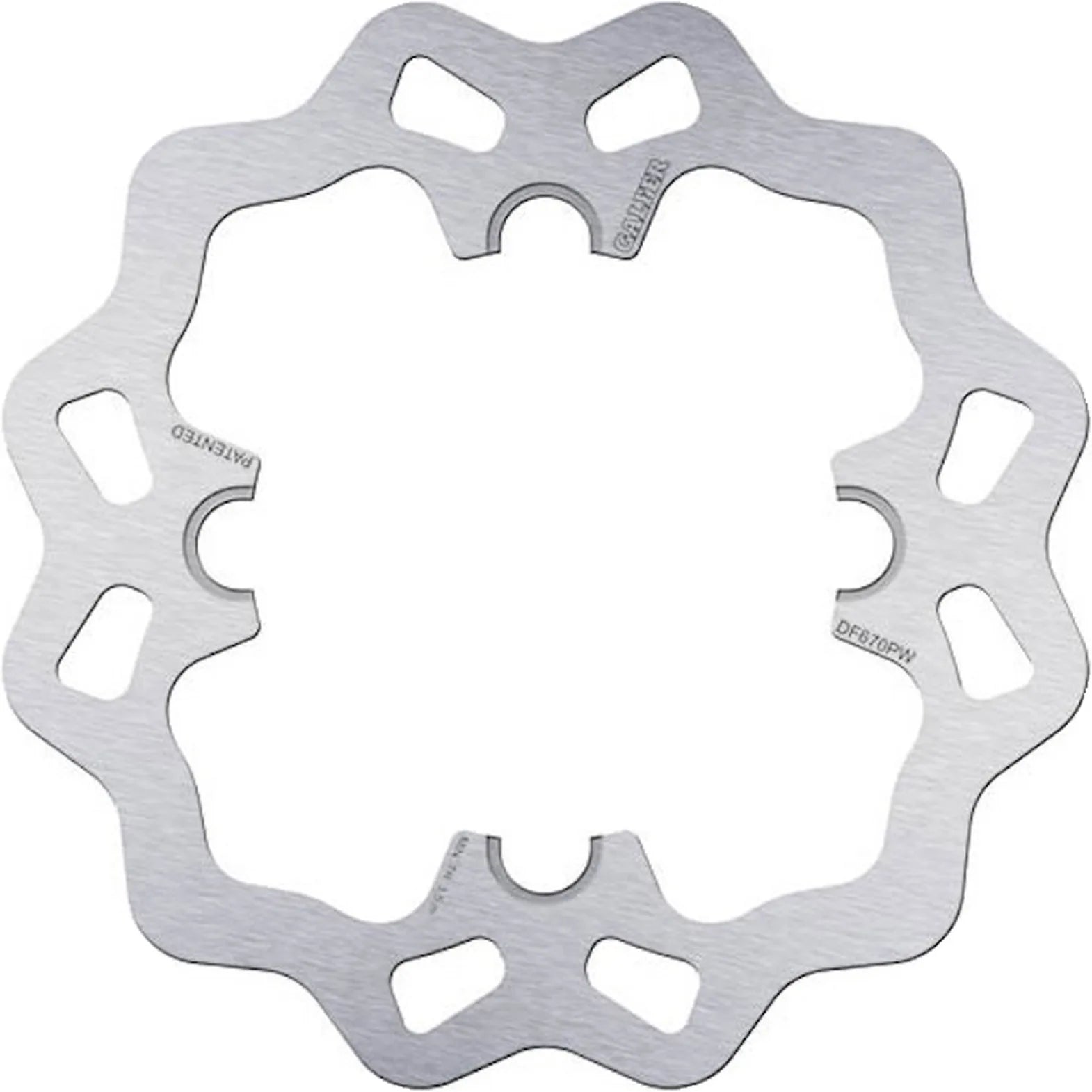 Rear Wave Brake Disc - Galfer Compatible With Sherco Se 2.5I 250 (2012-2013)