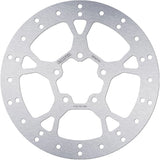 Front Fixed Round Brake Disc - Galfer Compatible With Piaggio Liberty 125 Ie 4T (2015)