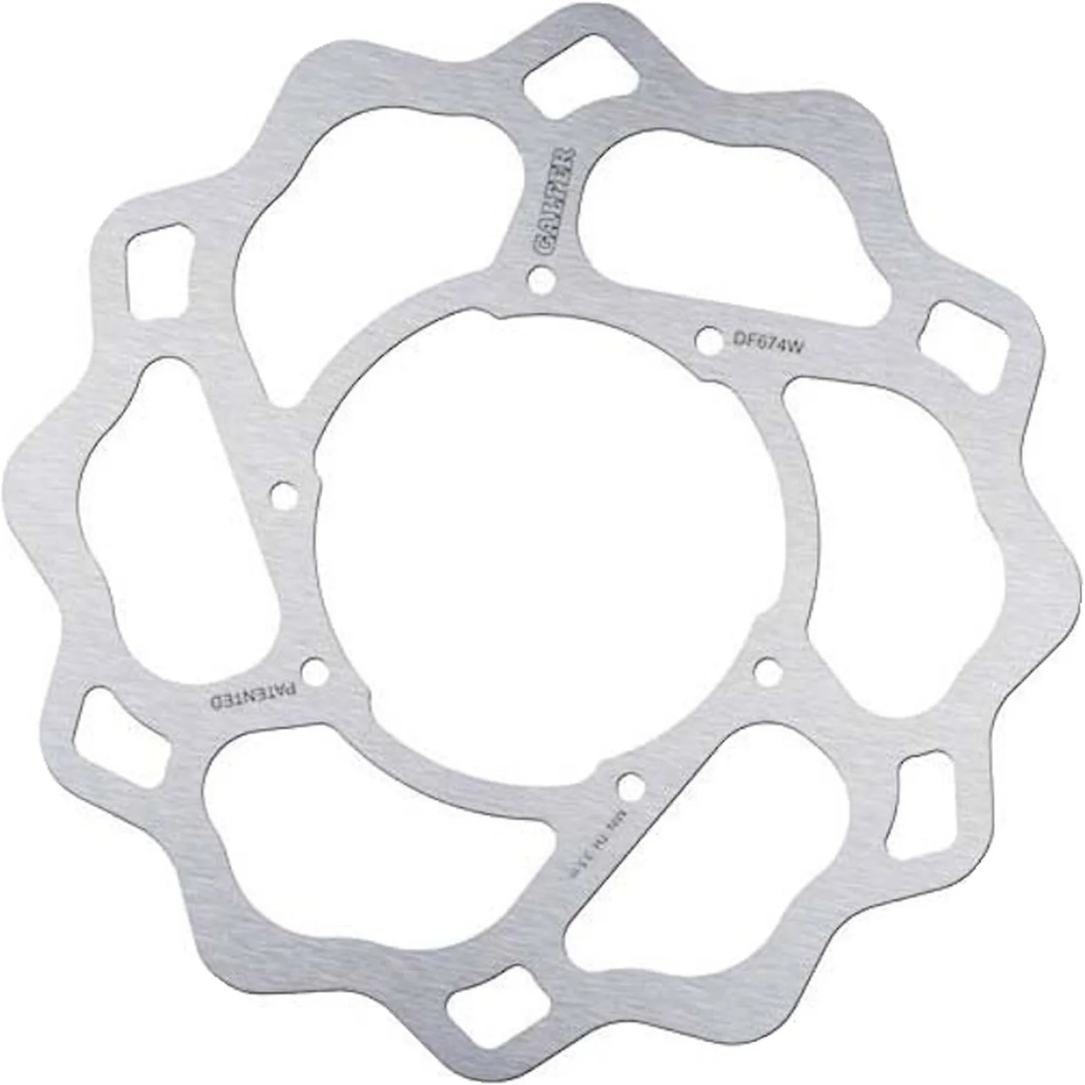 Front Fixed Wave Brake Disc - Galfer Compatible With Aprilia Rx 125 4T (2016-2022)