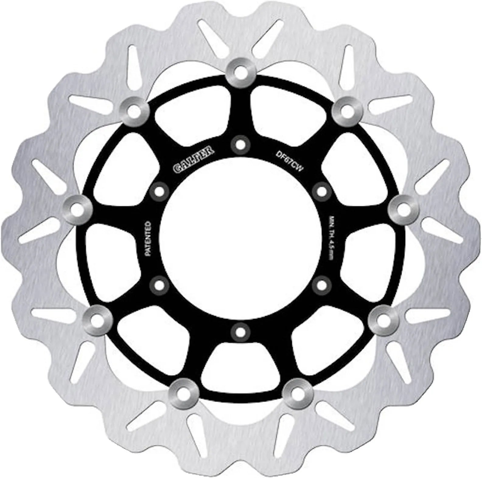 Front Floating Wave Brake Disc - Galfer Compatible With Gasgas Ec 125 Six Days (2011)