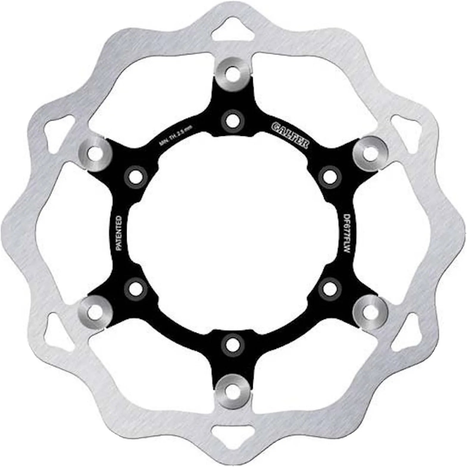 Front Floating Wave Brake Disc - Galfer Compatible With Gasgas Ec 200 (1999)