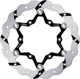 Front Floating Oversized Grooved Wave Brake Disc - Galfer Compatible With Rieju Mr 250 Racing (2020)