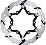 Front Floating Oversized Grooved Wave Brake Disc - Galfer Compatible With Ccm 404 E (2003)