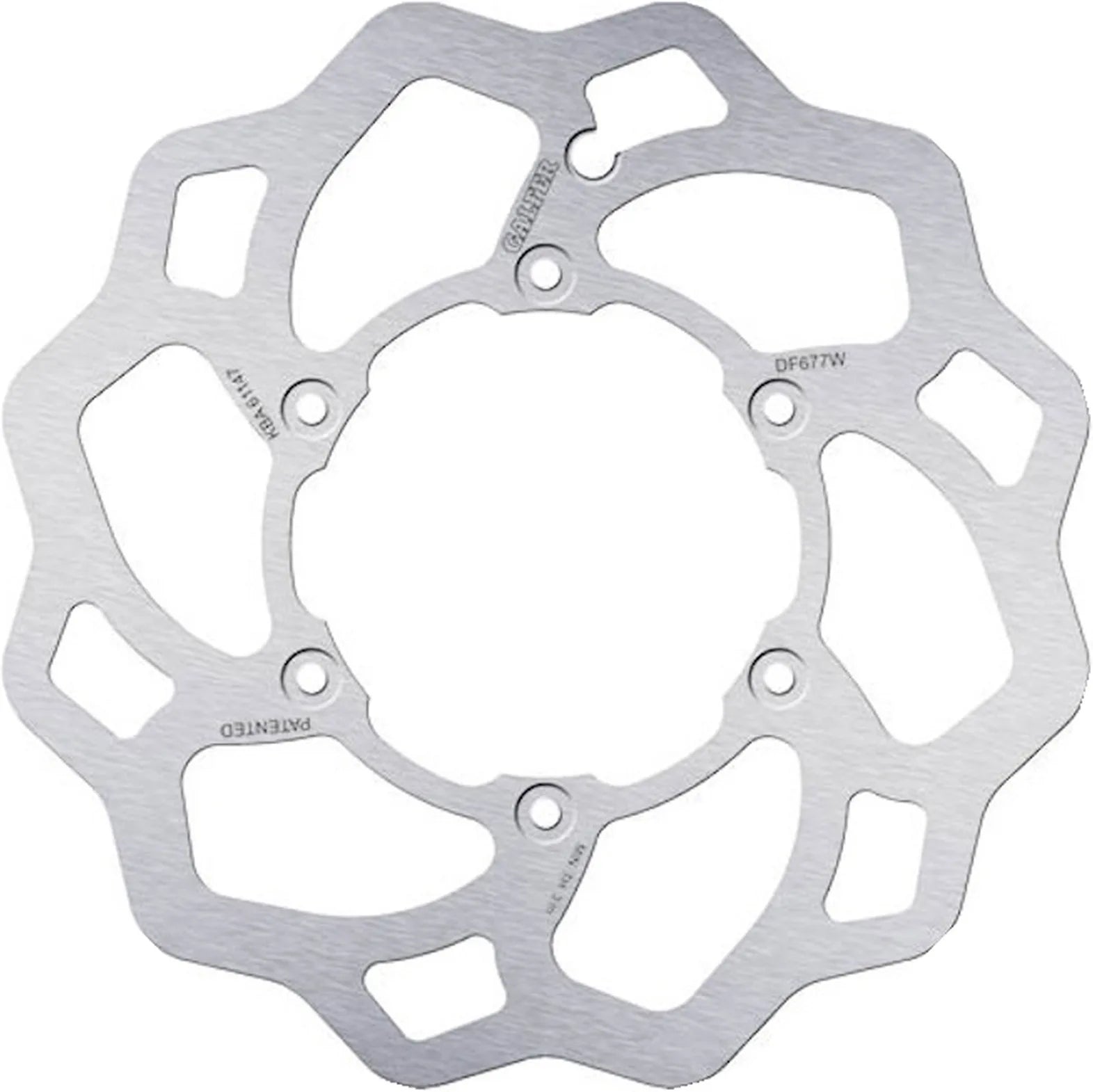 Front Fixed Wave Brake Disc - Galfer Compatible With Gasgas Ec 300 E (2011)