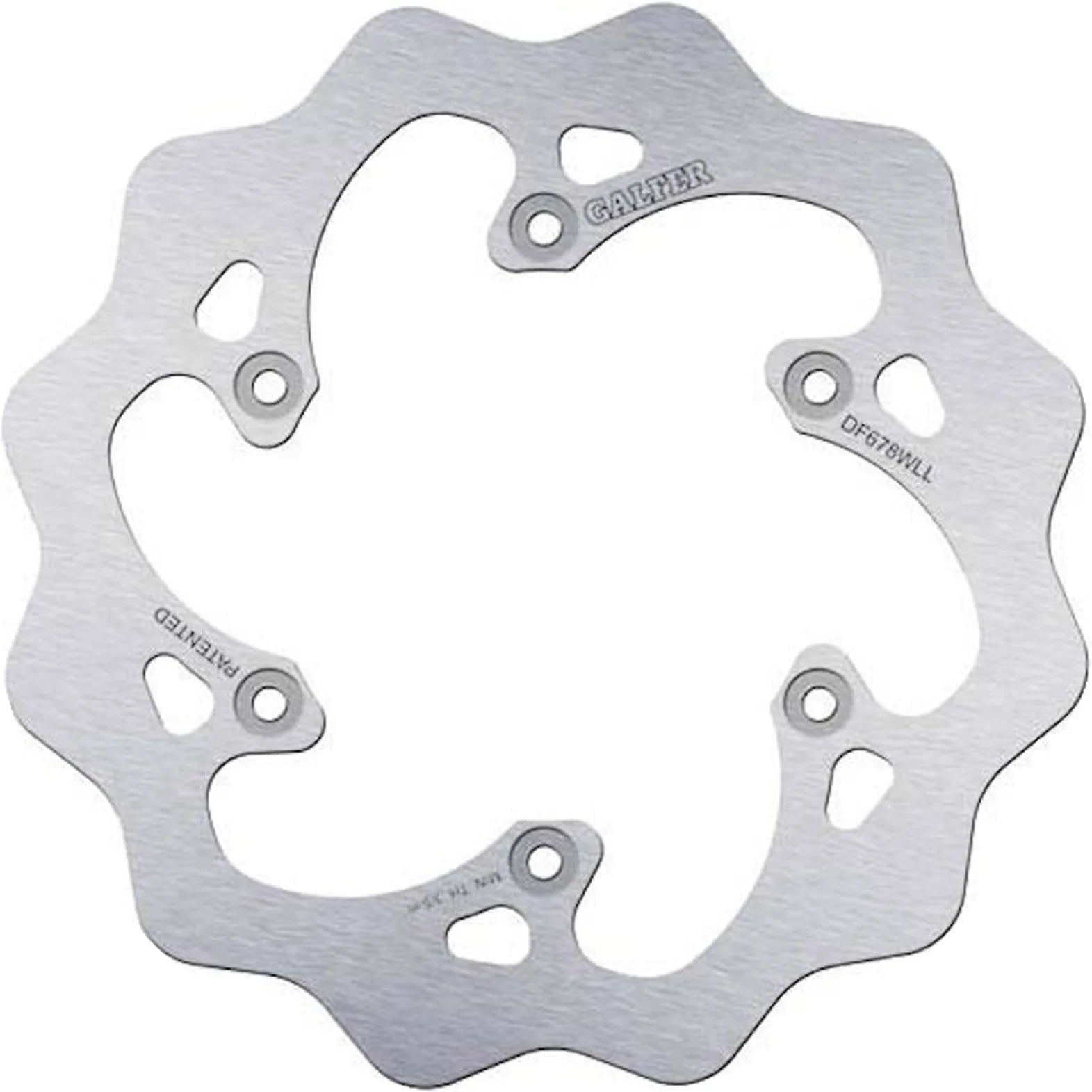 Rear Fixed Wave Brake Disc - Galfer Compatible With Gasgas Ec 250 E (2011)