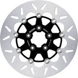 Front Floating Round Brake Disc - Galfer Compatible With Harley-Davidson Flhs Electra Glide Sport 1450 (1987-1991)