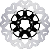 Front Floating Wave Brake Disc - Galfer Compatible With Harley-Davidson Flhs Electra Glide Sport 1450 (1987-1991)