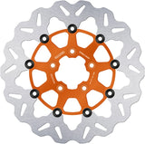 Front Floating Wave Brake Disc - Galfer Compatible With Harley-Davidson Fxdli Dyna Low Rider Cast Wheel 1450 (2006)