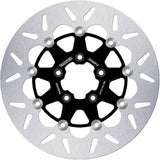 Front Floating Round Brake Disc - Galfer Compatible With Harley-Davidson Flhtcuse6 Cvo Ultra Classic 1802 (2011)
