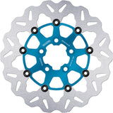 Rear Floating Wave Brake Disc - Galfer Compatible With Harley-Davidson Fxstb Night Train Softail 1450 (2006-2007)