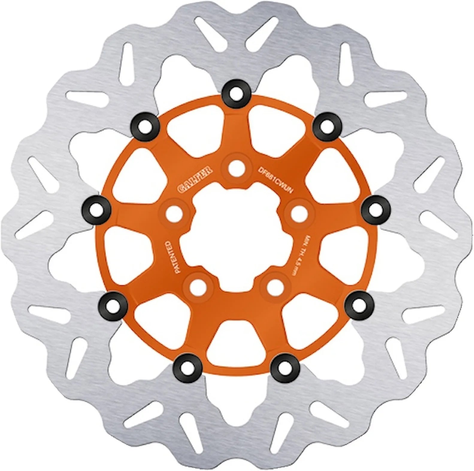 Rear Floating Wave Brake Disc - Galfer Compatible With Harley-Davidson Vrxse Screamin Eagle V-Rod 1450 (2006)