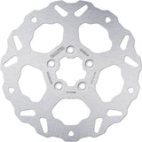 Rear Fixed Wave Brake Disc - Galfer Compatible With Harley-Davidson Fxlr Super Glide Low Rider Custom 1450 (1992-1994)