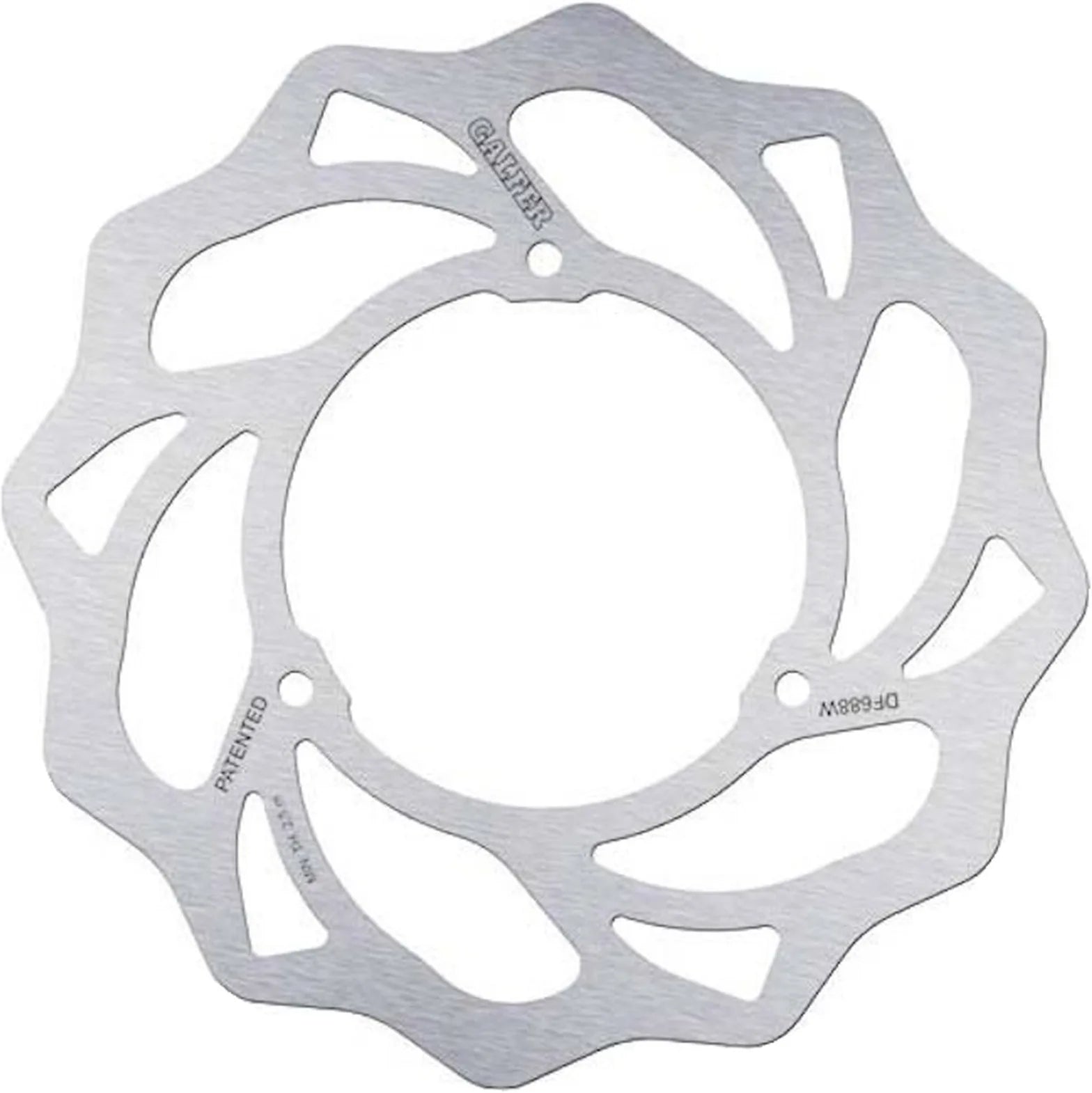 Front Fixed Wave Brake Disc - Galfer Compatible With Metrakit Srm 110 4T (2007)