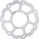 Front Fixed Wave Brake Disc - Galfer Compatible With Hm Derapage 125 4T (2011)
