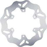 Front Fixed Wave Brake Disc - Galfer Compatible With Piaggio Vespa Super Sport 150 Abs (2015)
