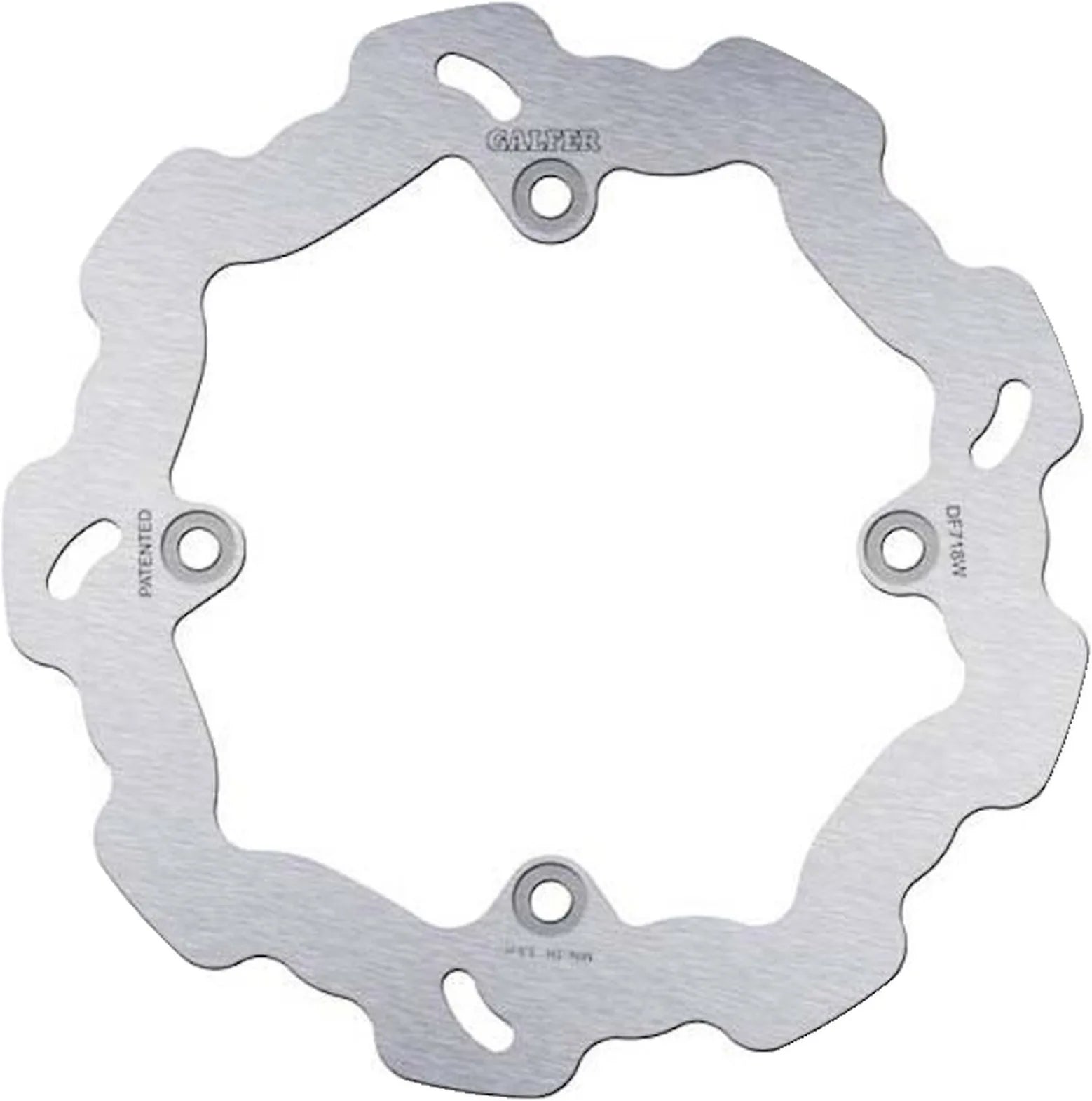 Rear Fixed Wave Brake Disc - Galfer Compatible With Cannondale E 440 (2001)