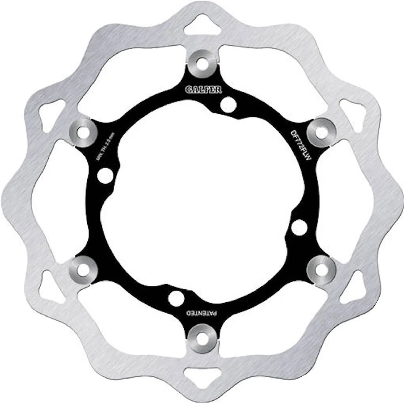 Front Floating Wave Brake Disc - Galfer Compatible With Sherco 4.5 Sef-R Isde 450 (2015)