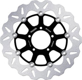 Front Floating Wave Brake Disc - Galfer Compatible With Ducati Hypermotard Evo 1100 Sp (2010)
