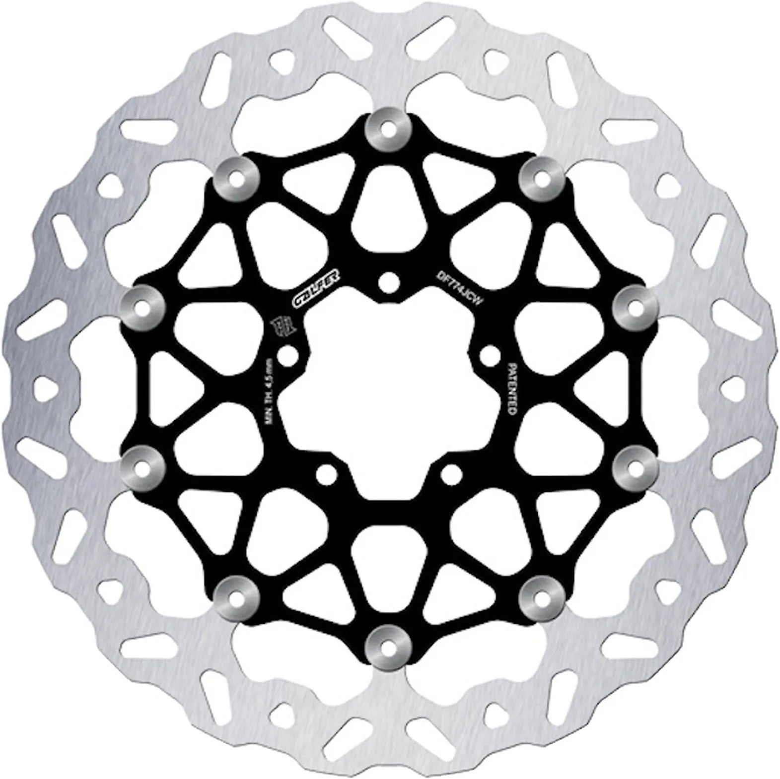 Front Floatech Wave Brake Disc - Galfer Compatible With Ducati 1299 Panigale R (2015)