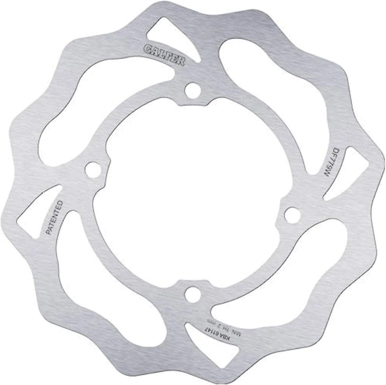 Rear Fixed Wave Brake Disc - Galfer Compatible With Gasgas Mc E5 (2021)