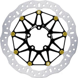 Front Floatech Racing Wave Brake Disc - Galfer Compatible With Ducati Diavel X 1260 Dark (2021-2023)