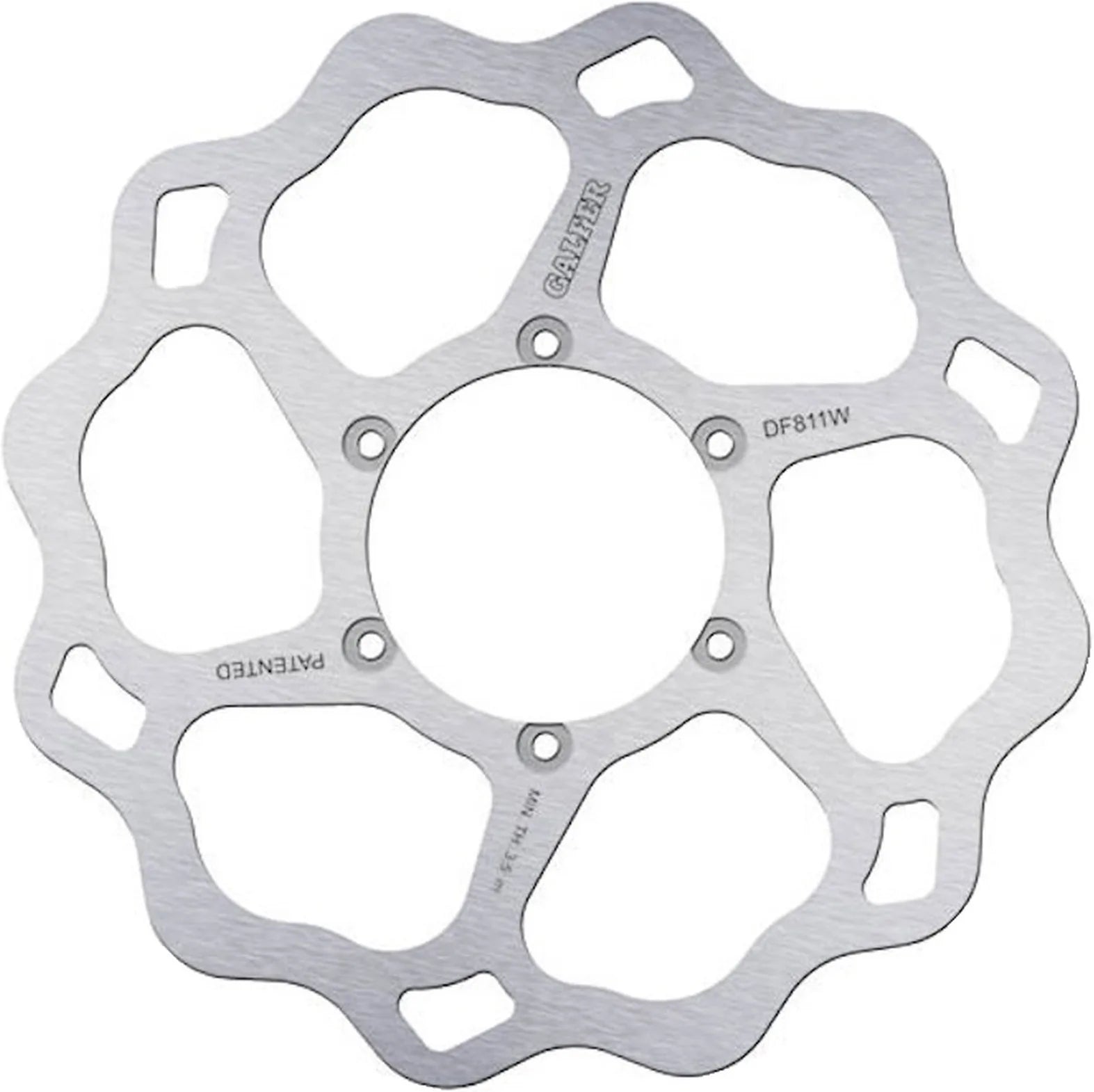 Front Fixed Wave Brake Disc - Galfer Compatible With Conti Promo Cup 50 (2004)