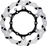 Front Floating Oversized Grooved Wave Brake Disc - Galfer Compatible With Beta 350 Rr 4T Enduro (2013)