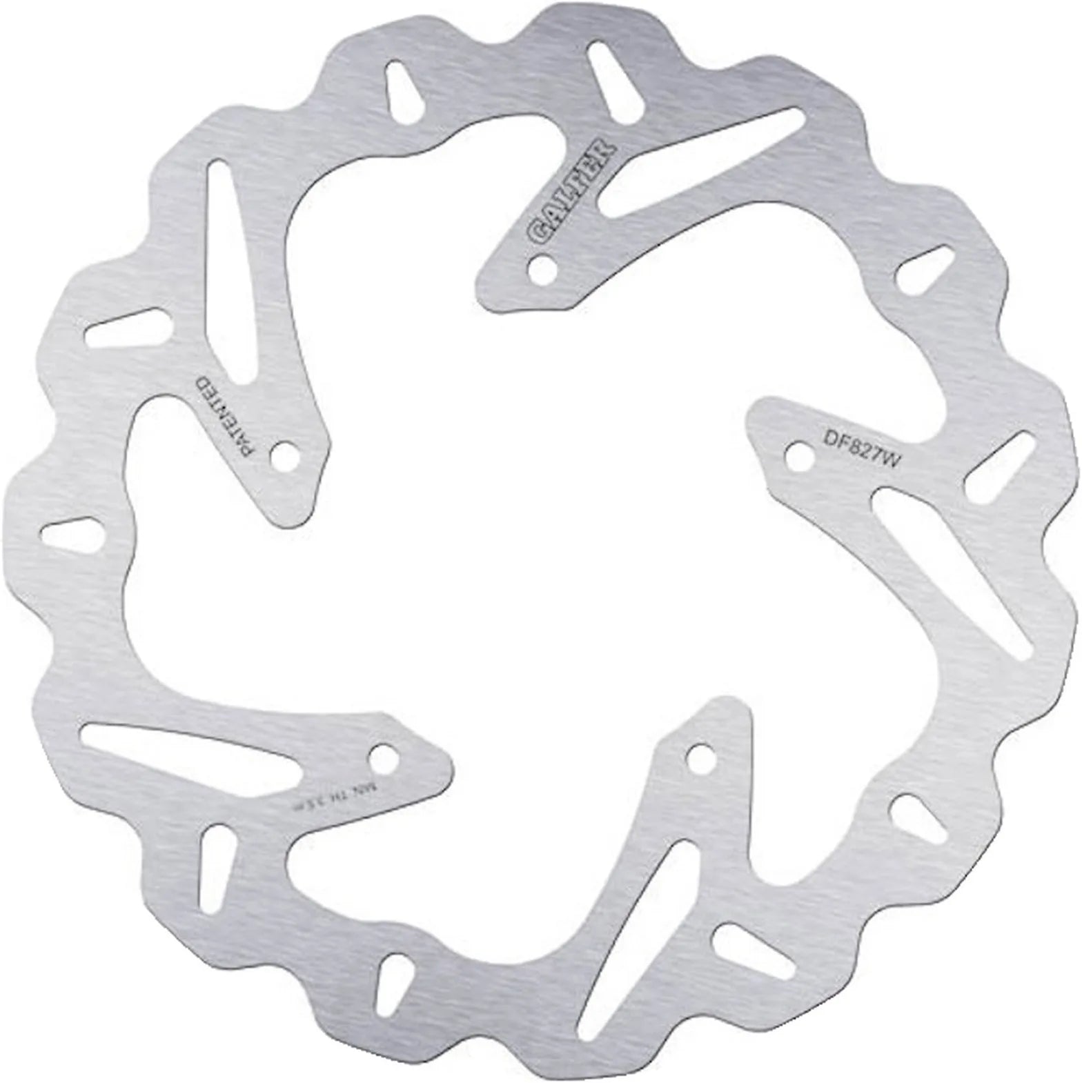 Rear Fixed Wave Brake Disc - Galfer Compatible With Aprilia Sxv 550 (2006)