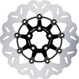 Front Floating Wave Brake Disc - Galfer Compatible With Harley-Davidson Fxdf Fat Bob Cast Wheel 1450 (2008)