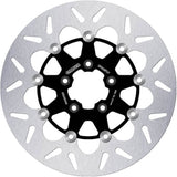 Front Floating Round Brake Disc - Galfer Compatible With Harley-Davidson Xl 883 N Iron (2013)