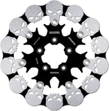 Front Floating Skull Brake Disc - Galfer Compatible With Harley-Davidson Fxdf Fat Bob Cast Wheel 1450 (2008)