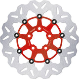 Rear Floating Wave Brake Disc - Galfer Compatible With Harley-Davidson Flhtp Electra Glide Std Police W / Agitator 1450 (2014-2017)