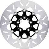 Rear Floating Round Brake Disc - Galfer Compatible With Harley-Davidson Xl Sportster Custom 1200 (2011-2013)
