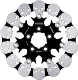 Rear Floating Skull Brake Disc - Galfer Compatible With Harley-Davidson Flhtcuse6 Cvo Ultra Classic 1802 (2011)